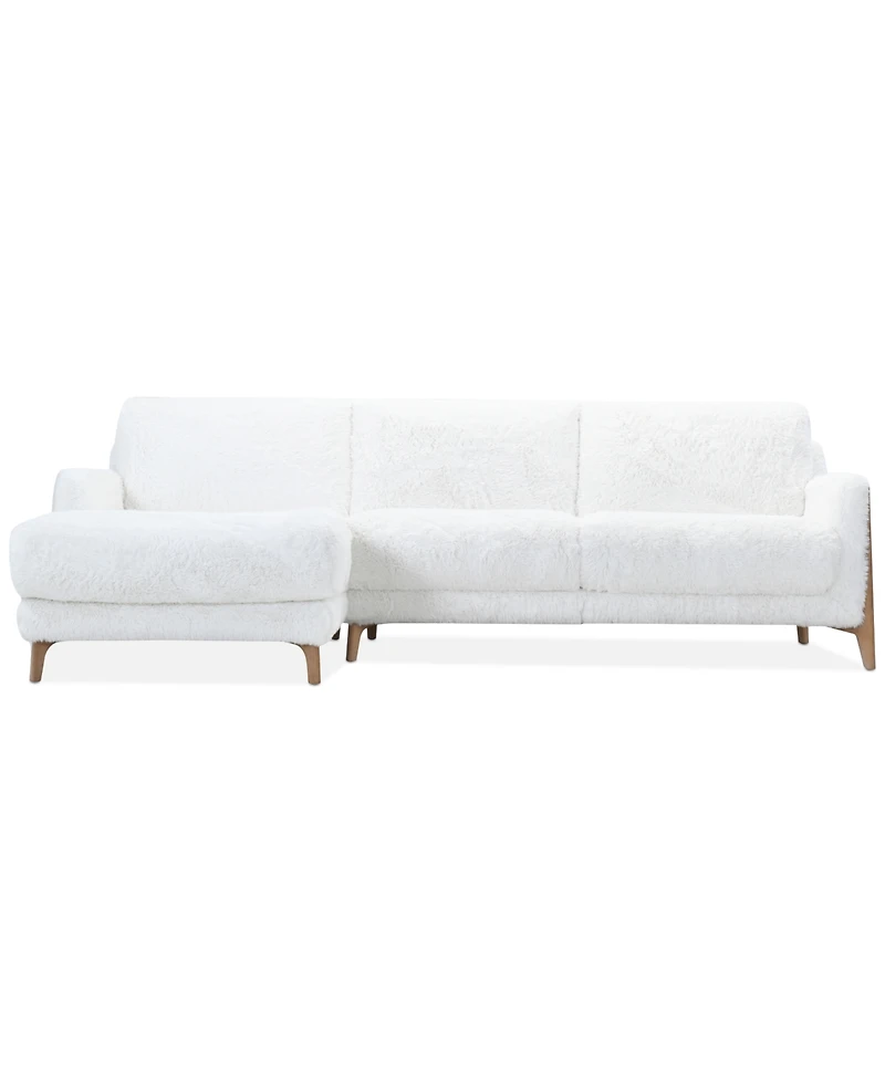 Briannie -Pc. Fabric Chaise Sectional