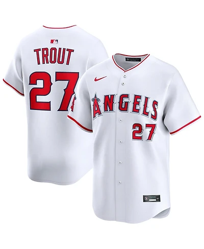 Nike Men's Mike Trout White Los Angeles Angels Home Limited Player Jersey