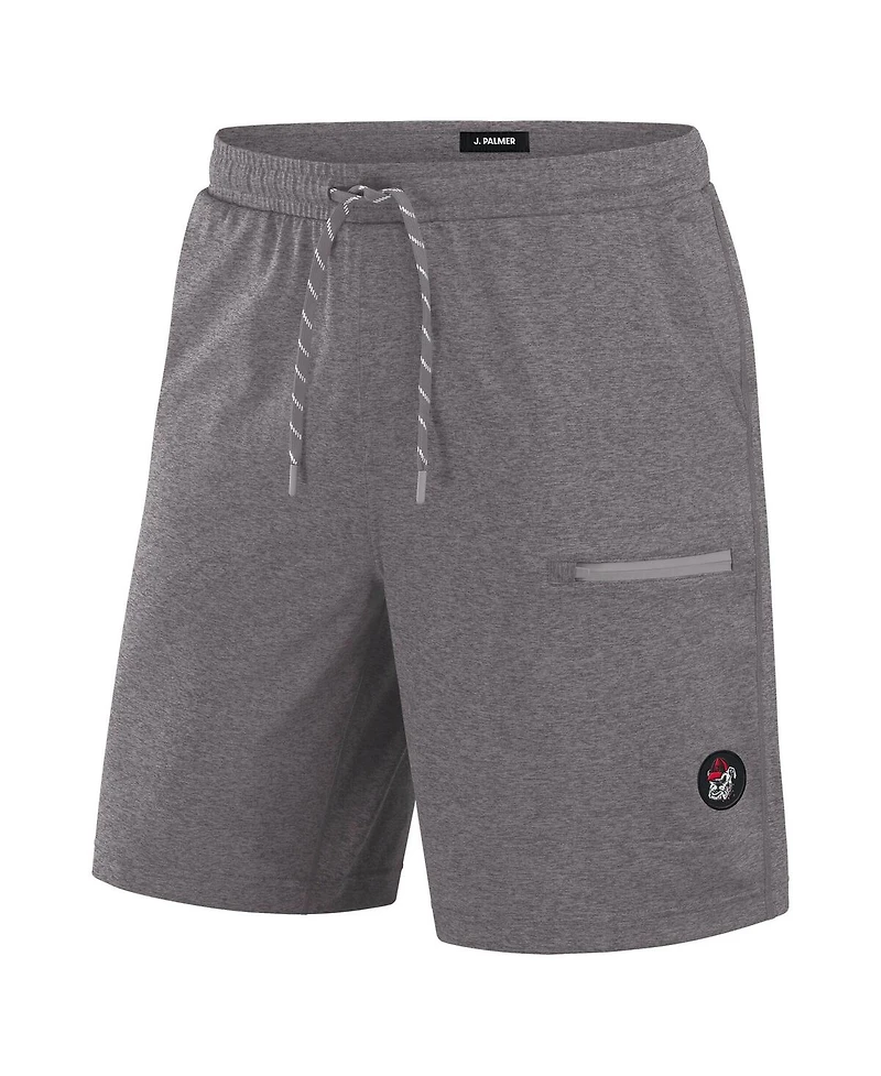 J. Palmer Men's Graphite Georgia Bulldogs Home Game Shorts