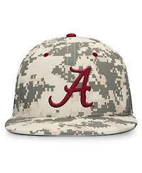 Nike Men's Digital Camo Alabama Crimson Tide 2025 Dugout True Performance Fitted Hat
