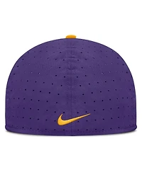 Nike Men's Purple Lsu Tigers On-Field Dugout True Performance Fitted Hat