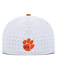 Nike Men's White/ Clemson Tigers On-Field Dugout True Performance Fitted Hat