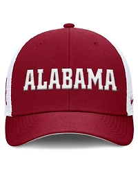 Nike Men's Crimson Alabama Crimson Tide 2025 Dugout Coaches Rise Performance Trucker Adjustable Hat