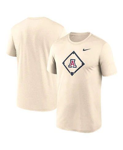 Nike Men's Cream Arizona Wildcats Legend Baseball Icon Performance T-Shirt