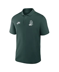 Nike Men's Green Michigan State Spartans Primetime Victory Legacy Vault Logo Performance Polo Shirt