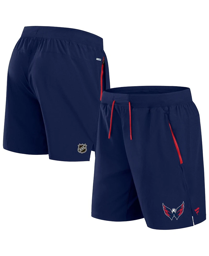 Fanatics Men's Navy Washington Capitals Authentic Pro Rink Performance Shorts