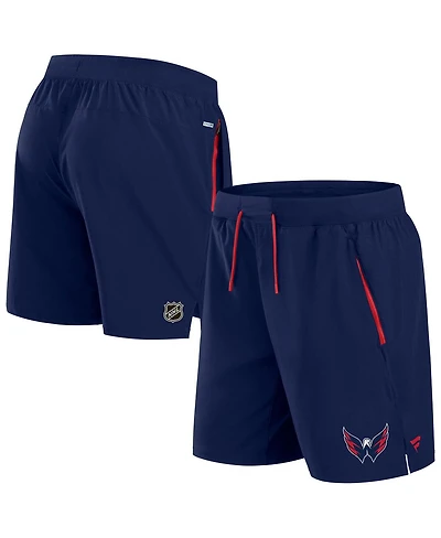 Fanatics Men's Navy Washington Capitals Authentic Pro Rink Performance Shorts