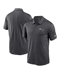 Nike Men's Anthracite New England Patriots Franchise Performance Polo Shirt