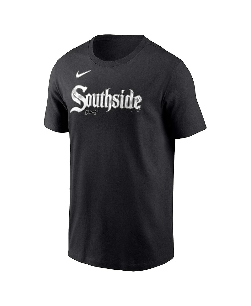 Nike Men's Tim Anderson Black Chicago White Sox City Connect Fuse Name Number T-Shirt