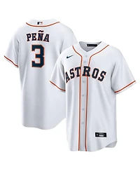 Nike Men's Jeremy Pena White Houston Astros Home Replica Jersey