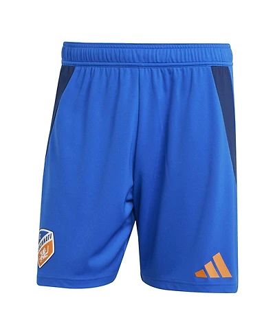 Adidas Men's Blue Fc Cincinnati Home 2025 Orange and Legacy Kit Authentic Shorts