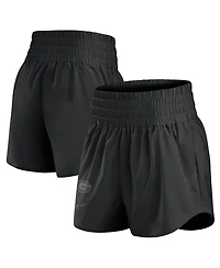 Nike Women's Black Georgia Bulldogs Performance One High-Rise Shorts