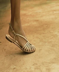 Arezzo Women's Paola Flat Sandals