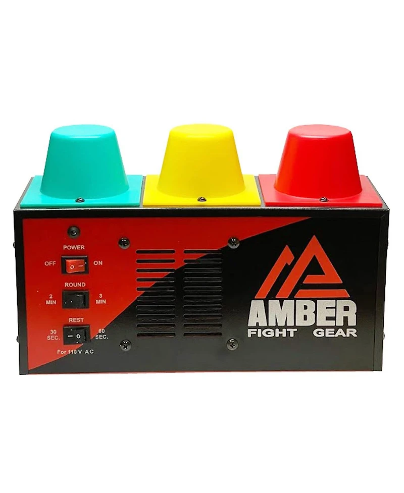 Professional Classic Boxing Interval Timer: Ultimate Gym Timer for Muay Thai, Mma, Kickboxing, and Martial Arts with Lights