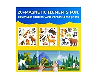 Quokka Travel Magnetic Puzzles – 20+Pcs Fun Game Toy for Kids Ages 3-5