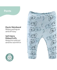 The Peanutshell Baby Boys Layette Gift Set Elephant Blue, 30 Piece
