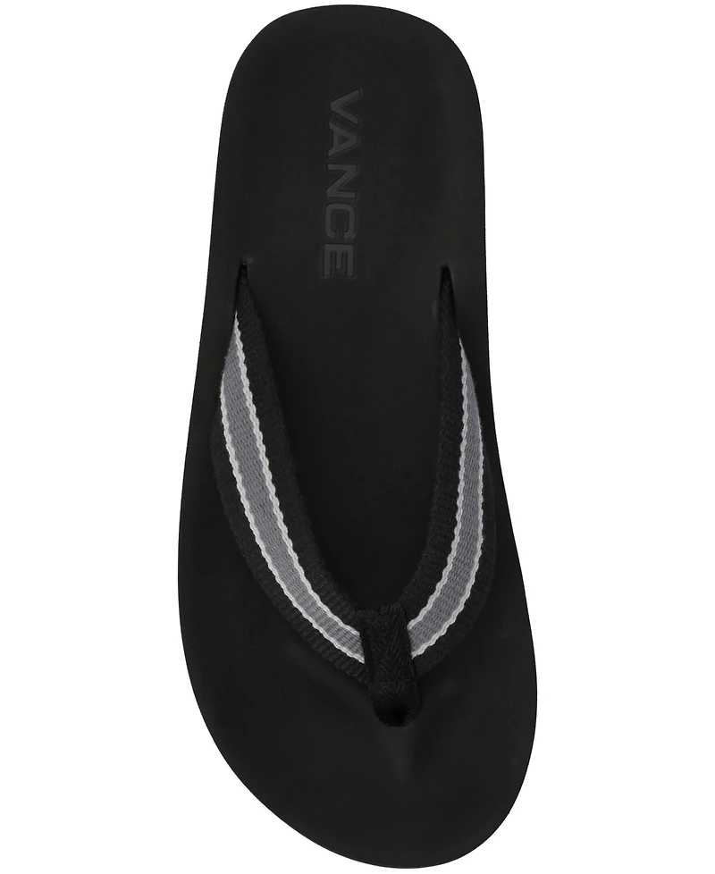Vance Co. Men's Fontana Comfort Flexible Flip Flop Sandals