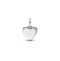 Pandora Sterling Silver Engravable Love Heart Dangle Charms