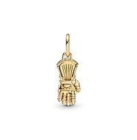 Pandora Gold-Plated Marvel The Avengers Infinity Gauntlet Dangle Charms