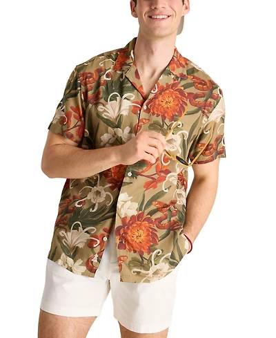 Chubbies Men's Grandma's Couch Floral Sunday Shirt