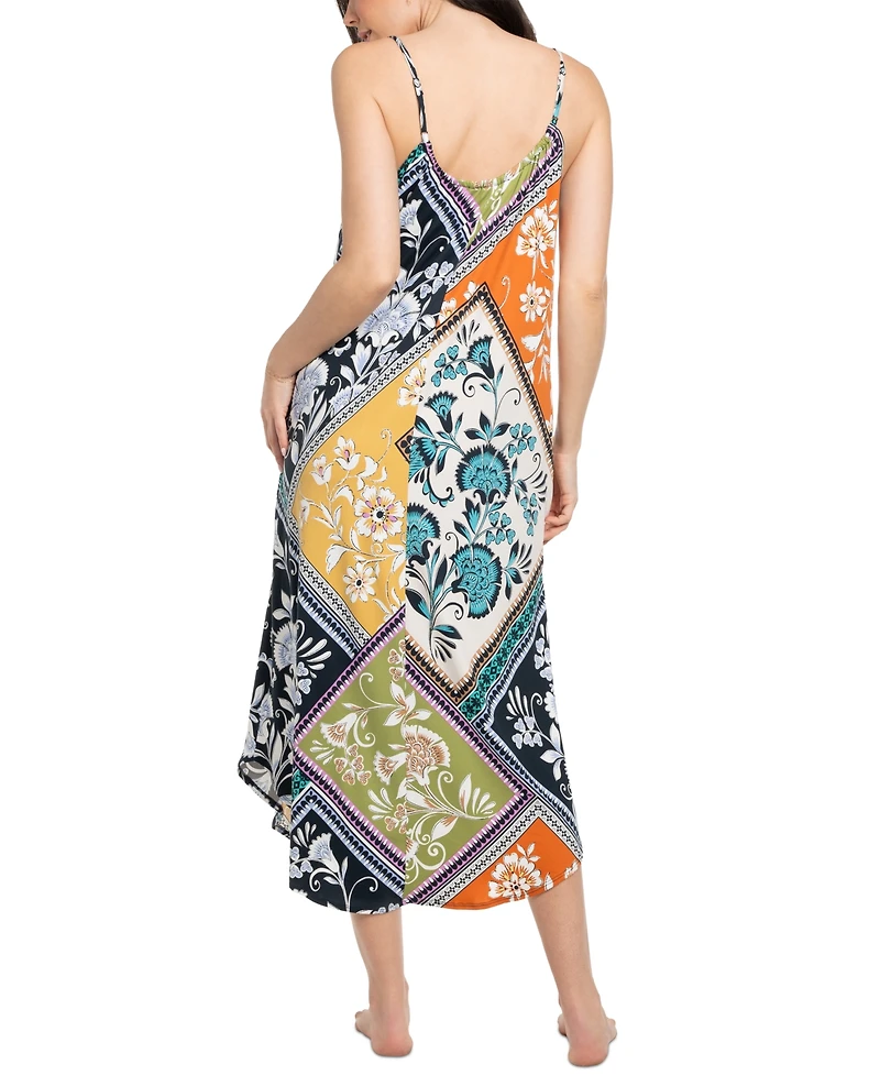 Linea Donatella Women's Delice Printed Maxi Nightgown