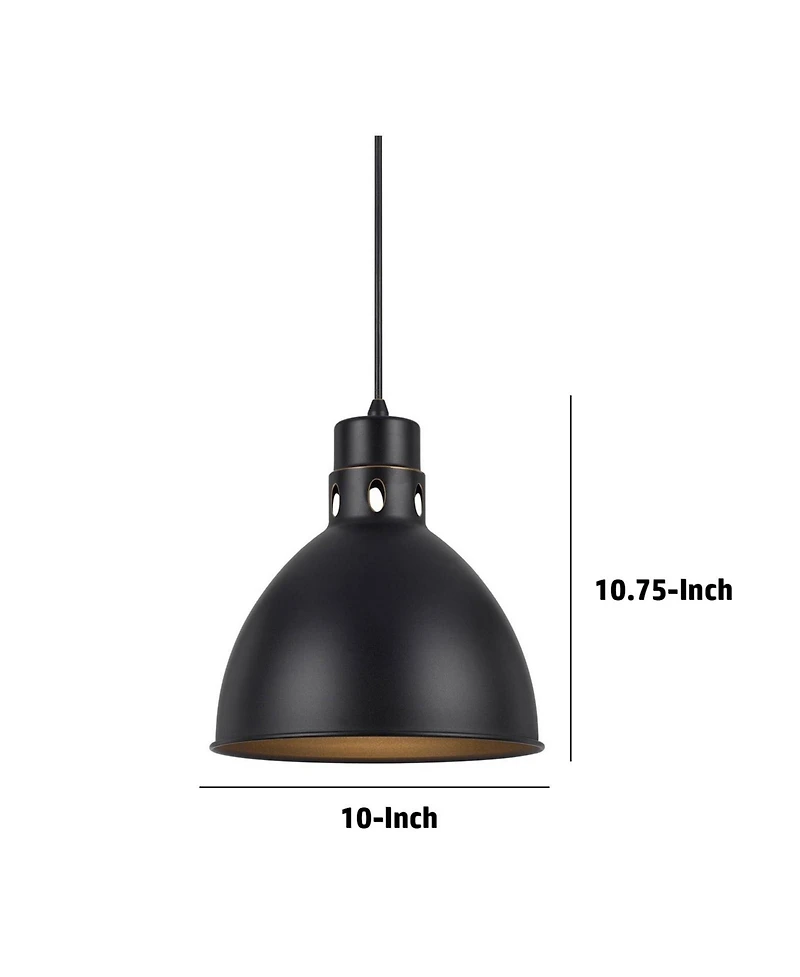 Modern Hanging Light – Metal Pendant with Clean Silhouette
