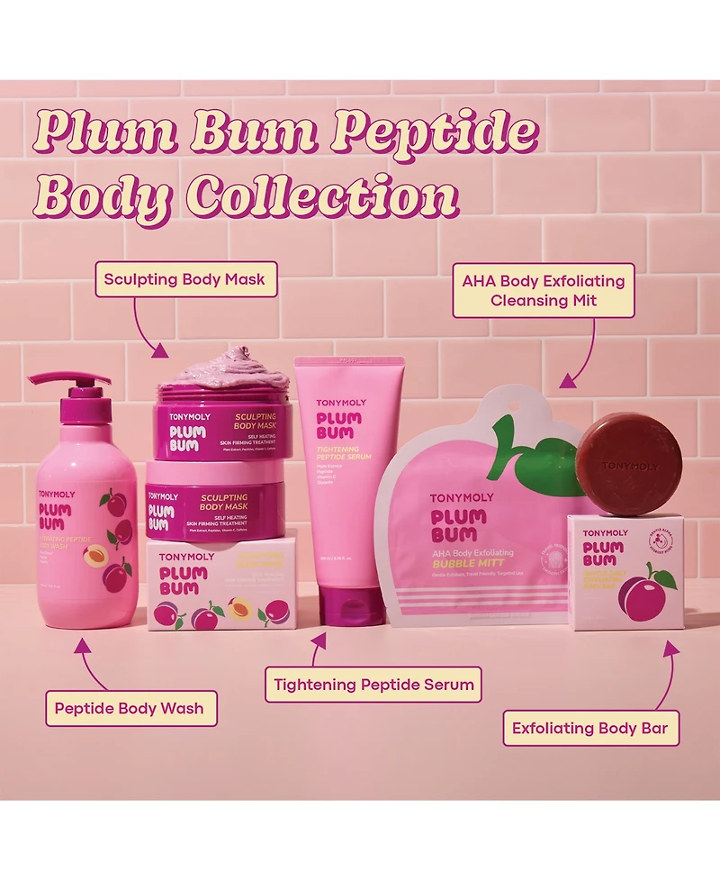 Tonymoly Plum Bum Sculpting Body Mask, 300 ml