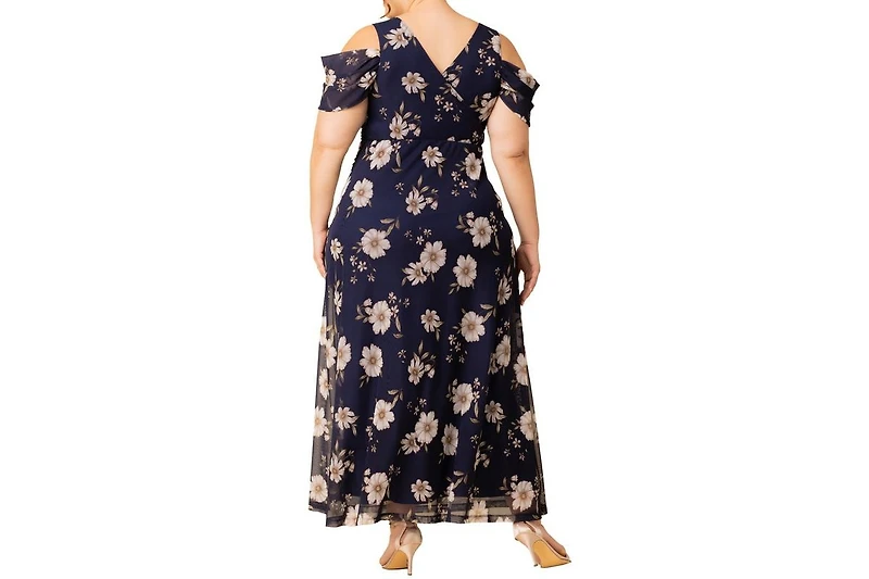 Kiyonna Plus Seraphina Mesh Gown