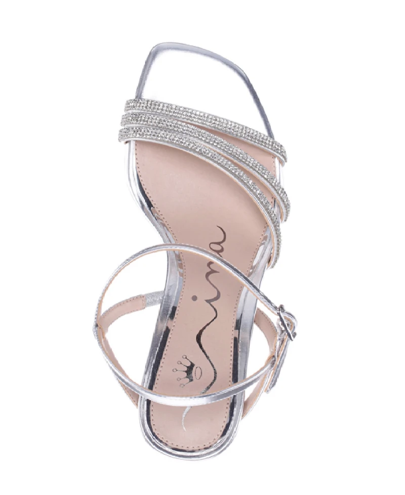 Nina Women's Sabina Almond Toe Wedge Sandals