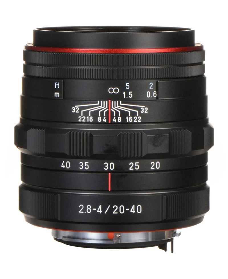 Pentax Hd Da 20-40mm f/2.8-4 Ed Limited Dc Wr Lens - Black