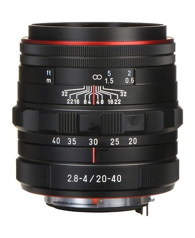 Pentax Hd Da 20-40mm f/2.8-4 Ed Limited Dc Wr Lens - Black