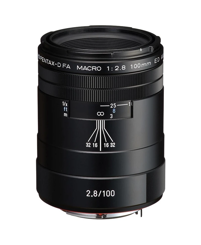 Pentax Hd Pentax-d Fa Macro 100mm f/2.8 Ed Aw Lens, Black