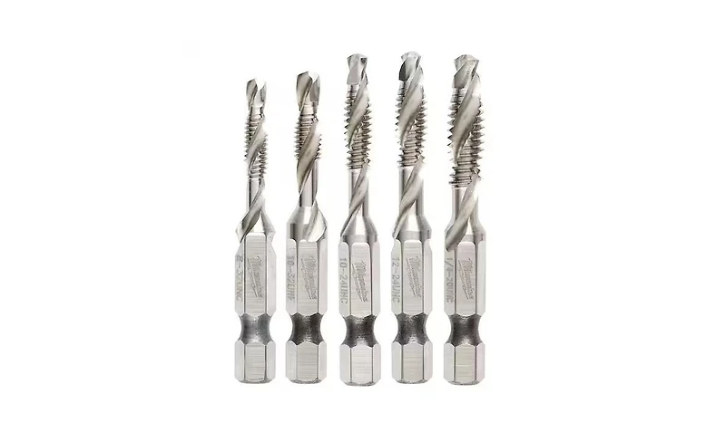 Milwaukee 48-89-4874 Shockwave Sae Impact Drill and Tap Bit Set - 5 Piece