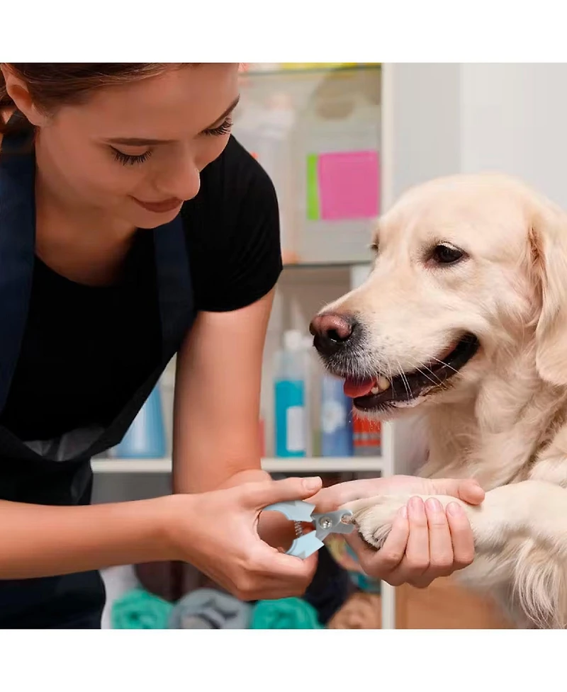 Ocean Plastic by Pt Blue Eco-Friendly Pet Nail Clipper, Sustainable Grooming Tool for Dogs and Cats