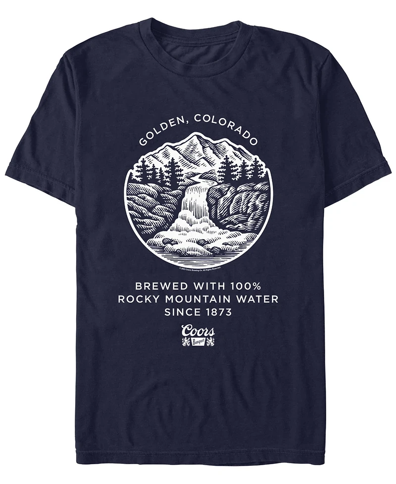 Coors Brewing Company Men's Mountain Short Sleeve T-Shirt