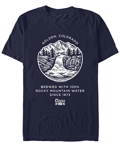 Coors Brewing Company Men's Mountain Short Sleeve T-Shirt