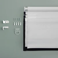 Morin Velvet 100% Blackout Cordless Roman Shade