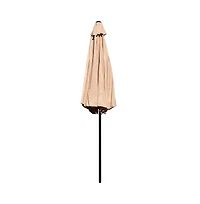 Bali 9' Round Uv Resistant Outdoor Patio Umbrella With Height Lever And 33° Push Button Tilt