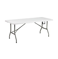 Outdoor Event/Tailgate Tent Set With Pop Up Event Canopy And Carry Bag And Bi-Fold Table With Carrying Handle