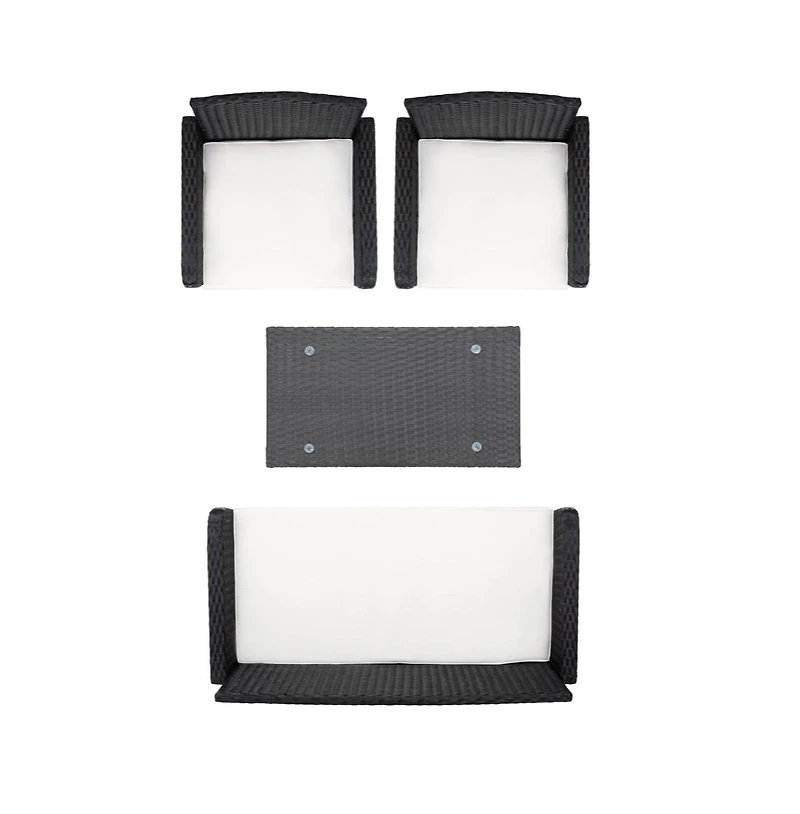Aboka 4PC Outdoor Living Set