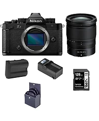 Nikon Z f Mirrorless Camera with Nikkor Z 24-70mm f/4 S Lens, Bundle with 64GB Sdxc Memory Card, En-EL15c Lithium-Ion Battery and 72mm Filter Kit