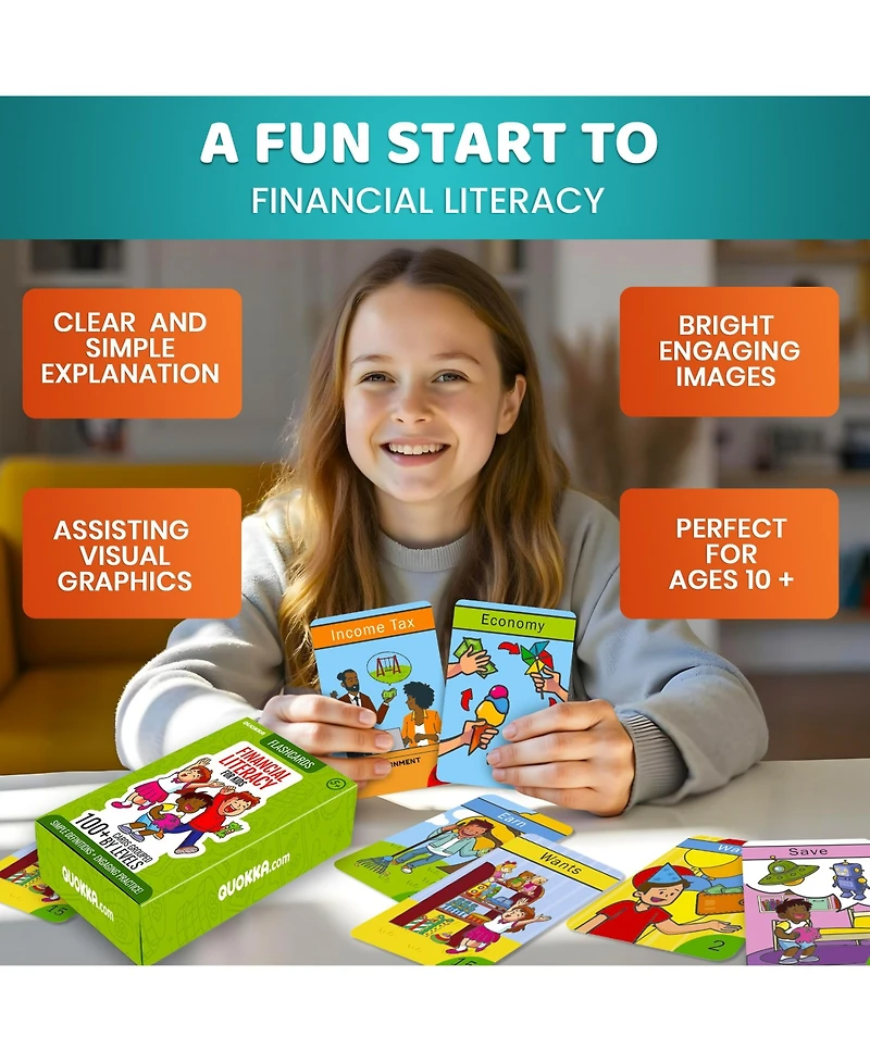 Quokka Abc Learning Flash Cards for Toddlers 2-4 Years Old