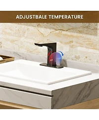 Mondawe Touchless Bathroom Faucet