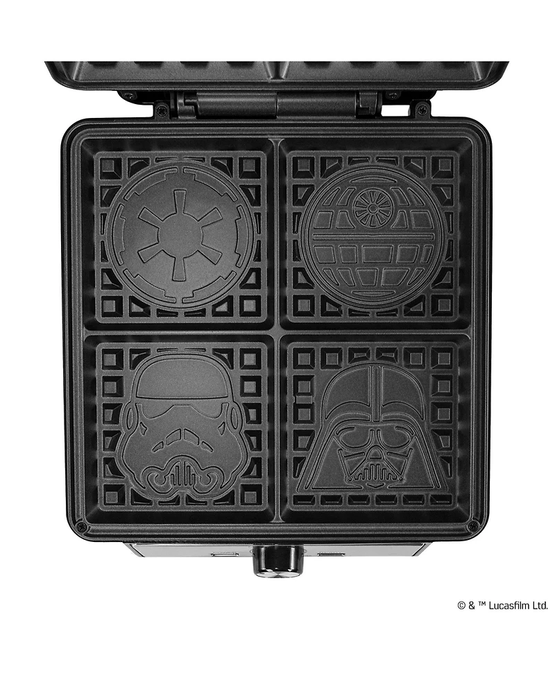 Uncanny Brands Star Wars Darth Vader Storm Trooper Deluxe Waffler