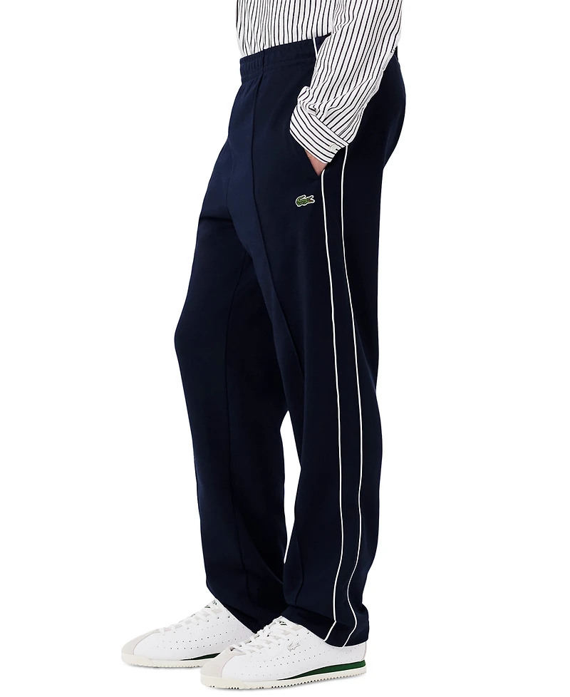 Lacoste Men's Interlock Pique Adjustable Joggers - 166