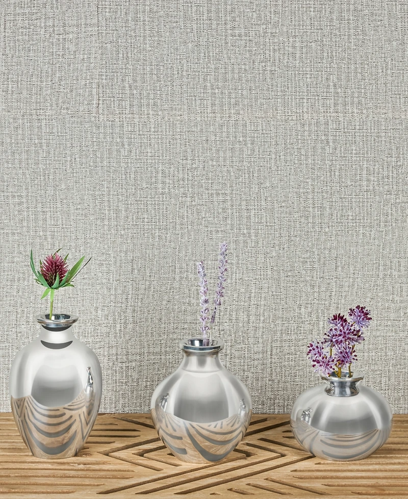 Nambe Posey Large Vase, 6"