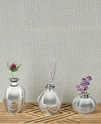 Nambe Posey Large Vase, 6"