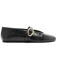 Arezzo Women's Erica Round Toe Ballet Flats