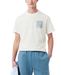 Lacoste Men's Drippy Logo Graphic T-Shirt