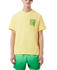 Lacoste Men's Drippy Logo Graphic T-Shirt